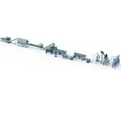 kaufen Waschmaschine für das Recyceln von Kunststoffen automatische Flaschenreinigungsmaschine 200 kW online manufacture