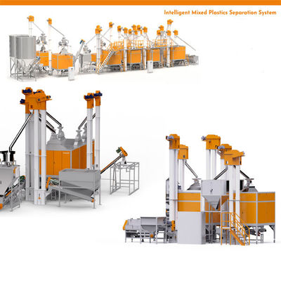 kaufen Vermischte Kunststofffolie-Schredder WEEE / ELV HDPE-Recyclingmaschine online manufacture