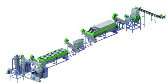 kaufen 1500 kg/Hr PP PE-Film Waschmaschine Kunststoff-Recycling-Maschine individuell angepasst online manufacture