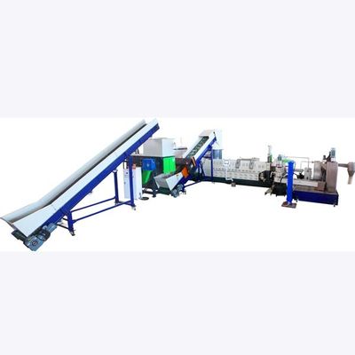 kaufen Zwei-Stufen-Pelletiermaschine PP / PE Film-Recycling-Linie ML Pelletiermaschine 600kg - 800kg pro Stunde online manufacture