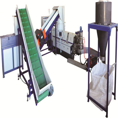 PP/PE Plastikpelletiermaschine 200 kg/hr Recycling Extrudermaschine