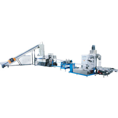 500 - 2000 kg/h Einschraub-Extruderhersteller / Pelletierungsanlage für Kunststoffflocken