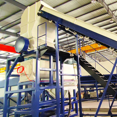 500 kg/H-1200 kg/H HDPE Waschmaschine Plastikflaschenbrenner für PP-PE-Folien