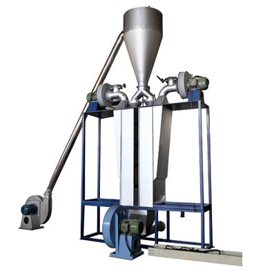 Edelstahl-PET-Flaschenwaschleitung Zig Zag-Luftklassifikator individuell