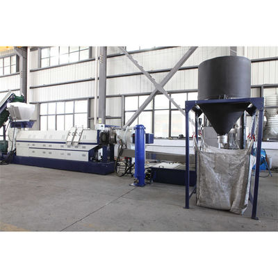 ABS-Plastikmüllrecycling-Maschine Kohlenstoffstahl Plastikflocken Pelletizing Line angepasst
