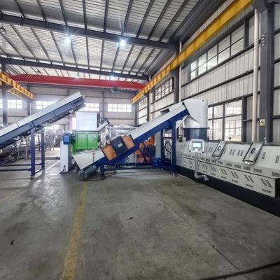 PP PE Extruder Plastikpelletierungslinie, Pelletierungsmaschine zweistufig 500 kg/h
