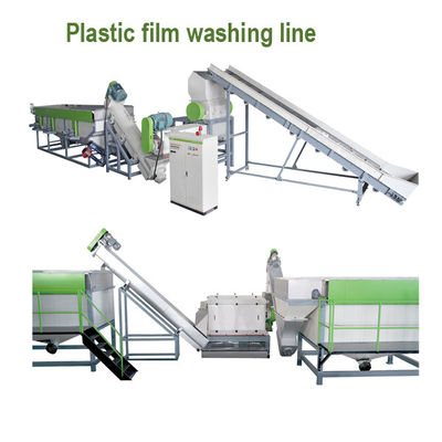 Spezialisierte Waschmaschine für Kunststofffolien 500 kg/Std.
