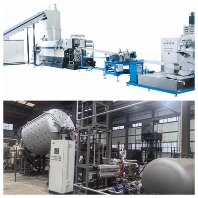 Automatische Extrusionspelletiermaschine BOPET Pelletiermaschine für das Kunststoffrecycling