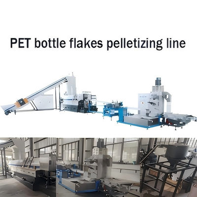 1500-2000kg/Hr PET-Flaschen Flockchen Recyclingmaschine Kunststoff Recycling Produktionslinie Automatisch