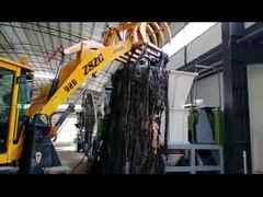 Landwirtschaftliche Filmwaschmaschine Kunststoffrecyclingmaschine mit Zerkleinertrocknung