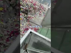 500-3000 kg/h Waschmaschine für Milchflaschen, Zentrifugaltrocknungsmaschine für die Wiederverwertung von Kunststoffflaschen