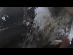 Filmerhebmaschine für Waschmaschinen aus Kunststoffen